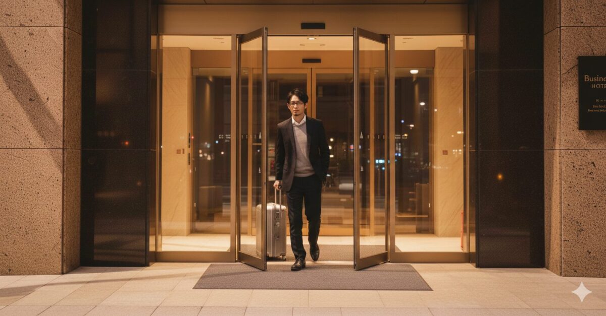 ホテルにチェックインして泊まらないのはOK？宿泊費の扱い