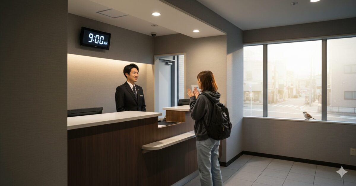 ホテルをチェックアウト時間より早く出るのはOK？基本ルール集